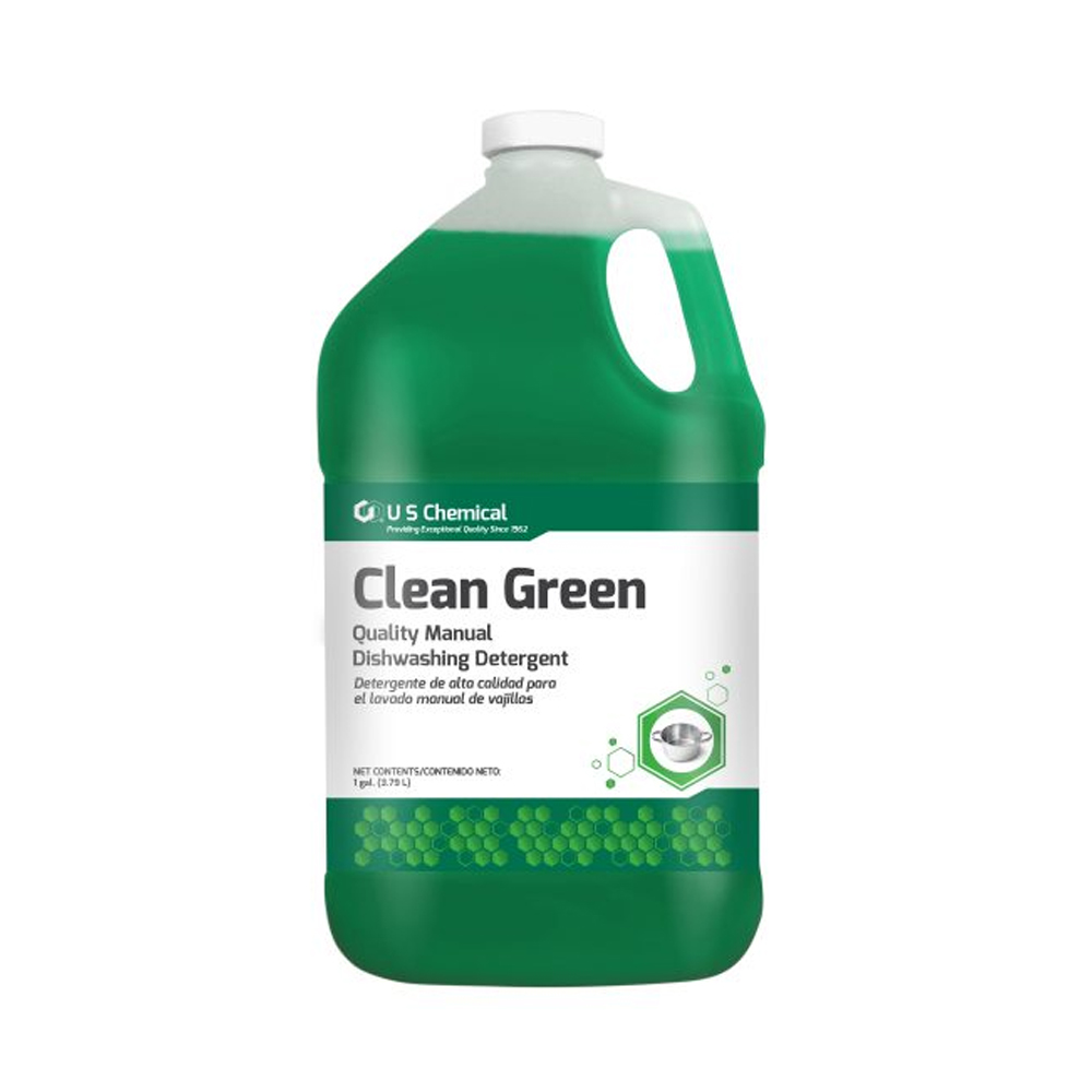 377417.jpg 057417 Clean Green 1 Gallon Manual Dishwashing    Detergent 4/cs