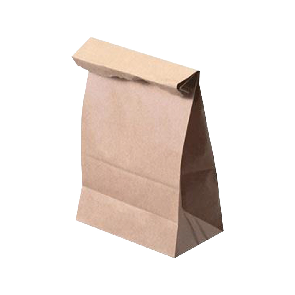 4080000 Grocery Bag 8 lb. Kraft Paper 500/1 BD - 4080000 8# KRAFT GROCERY BAG