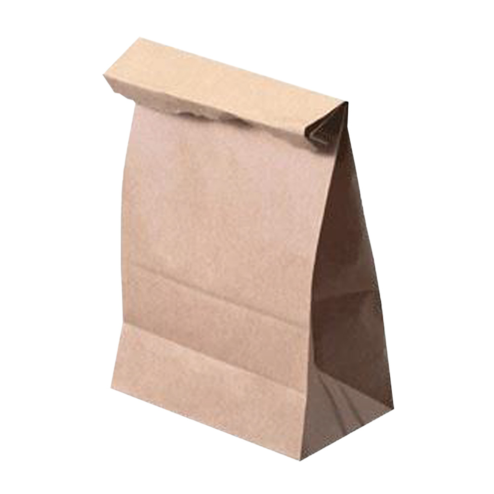 4200000 Grocery Bag 20 lb. Kraft Paper 500/1 BD - 4200000 20# KRAFT GROCERY BAG