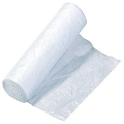 VLH3860-17N Can Liner 38" x 57" 16 Mic 55 Gal. Natural Plastic Hi-Density On A Roll 8/25 cs