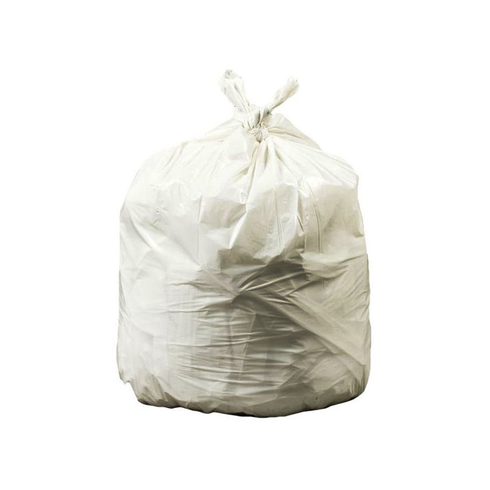 PC58XHN EcoMax Can Liner 38"x58" 60 Gal. 70 Mil Natural Environmentally Friendly Low-Density