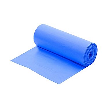 HH404819BL Can Liner 40"x48" 19 Mic Blue 40-45 Gal. Plastic Hi-Density On A Roll 8/25 cs