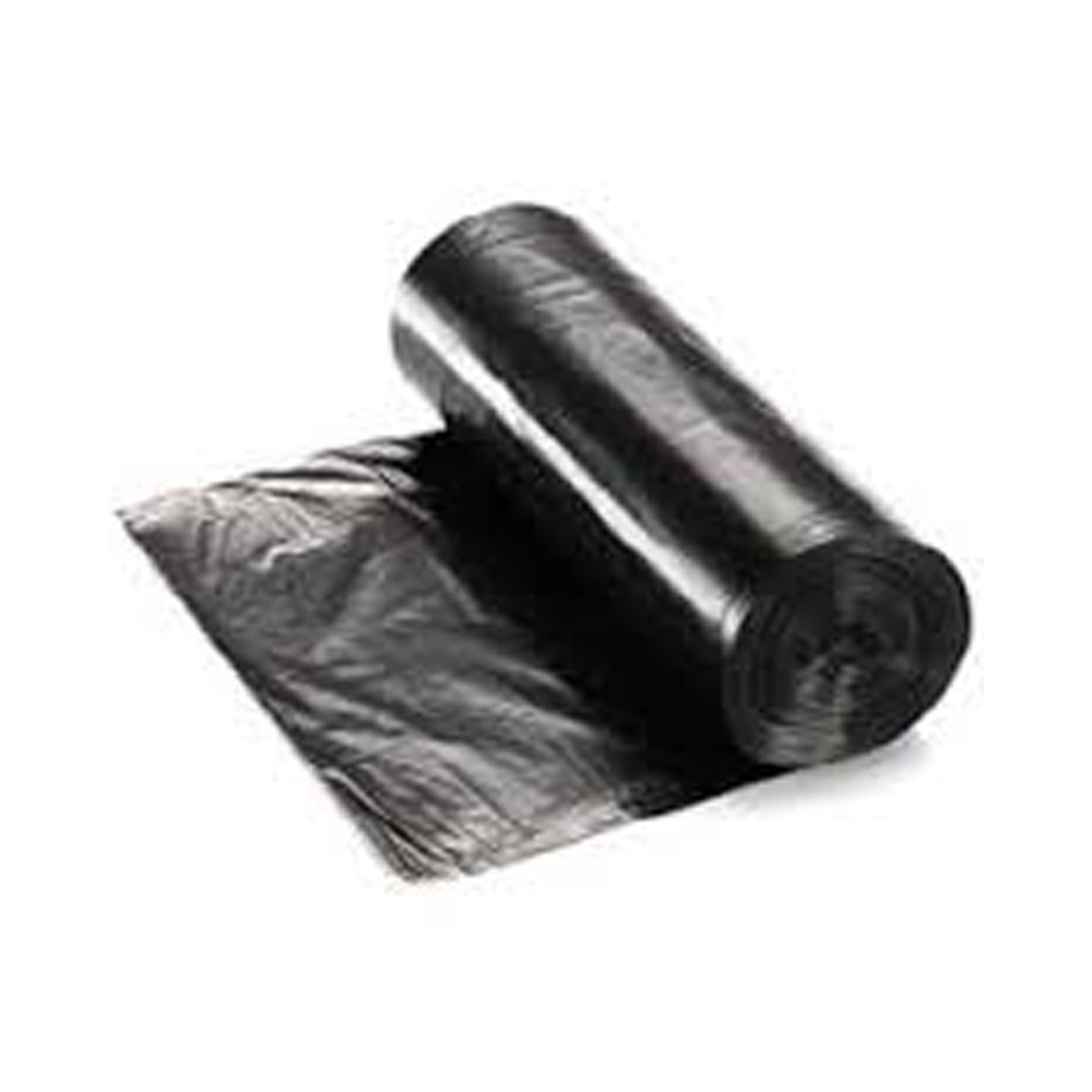NYC37/VLR3037 Can Liner 30"X36" 20 Gal. .9 mil Black Plastic Low Density On a Roll 200 pk 8/25