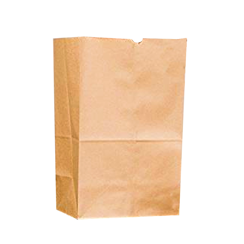 71004 Bulwark 4 lb. Kraft Extra Heavy Duty Virgin Paper 400/bd. - 71004 4# BULWARK X-HEAVY BAG