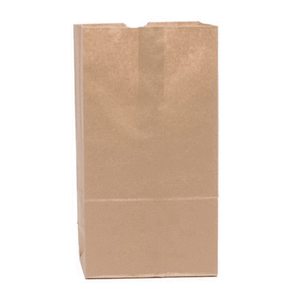 71006 Bulwark 6 lb. Kraft Extra Heavy Duty Virgin Paper 400/bd. - 71006 6# BULWARK HEAVY BAG 400