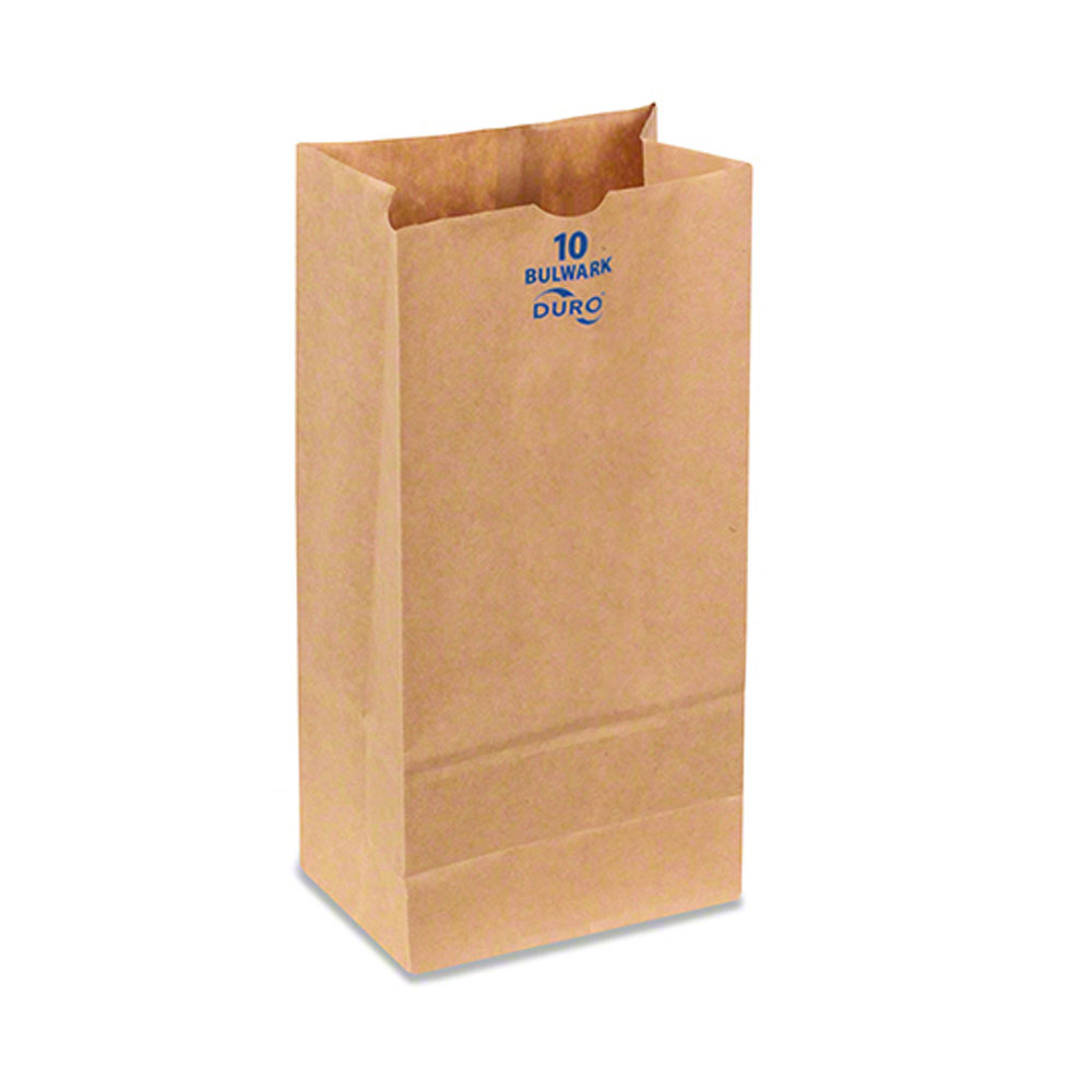 71010 Bulwark 10 lb. Kraft Extra Heavy Duty Virgin Paper 400/bd. - 71010 10# BULWARK HEAVY BAG400