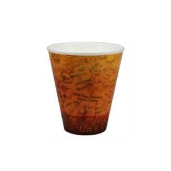 12U16 Wrapped Misprint 12 oz. Insulated Foam Cups 50/20 cs