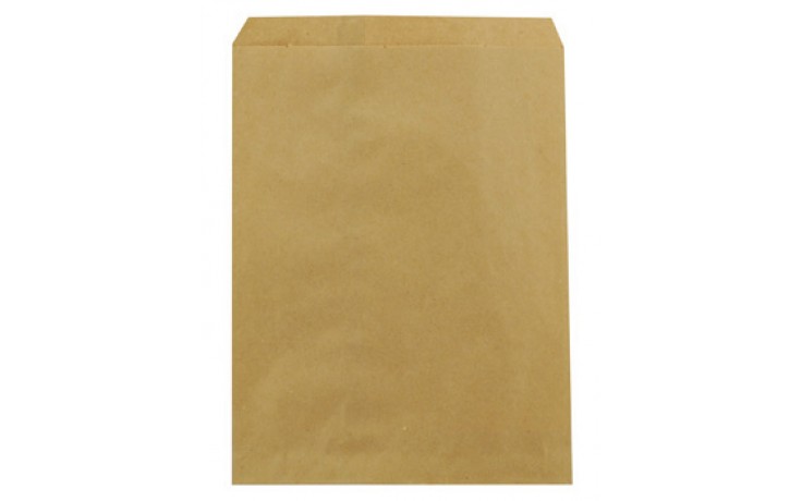 14852 Merchandise Bag 30 lb. Kraft 8.5"x11" Milly Paper 4/500 bd. - 14852 8.5X11 KRFT MDSE BAG 2M