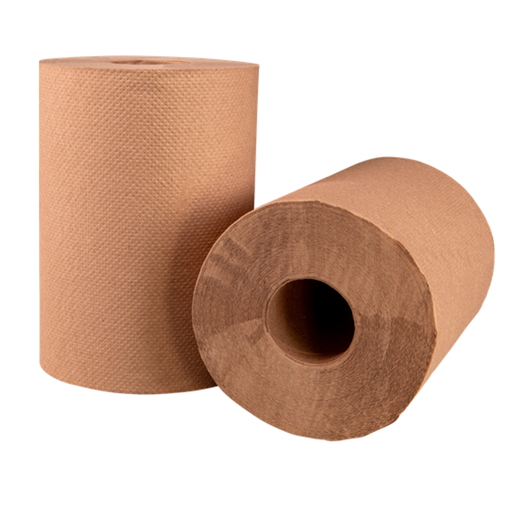 NP-12350EN Kraft 7.9"x350' Paper Roll Towel 12/cs