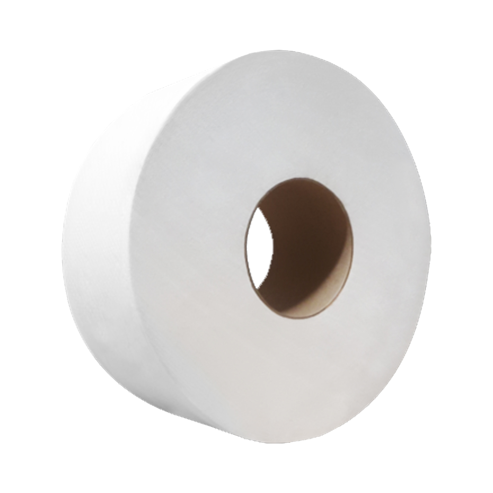 NP-5216 Bathroom Tissue White 2 ply Junior Roll 9"x1000' w/3.3" Core 12/cs - NP-5216 2PLY JRT 9X1000 TTISUE