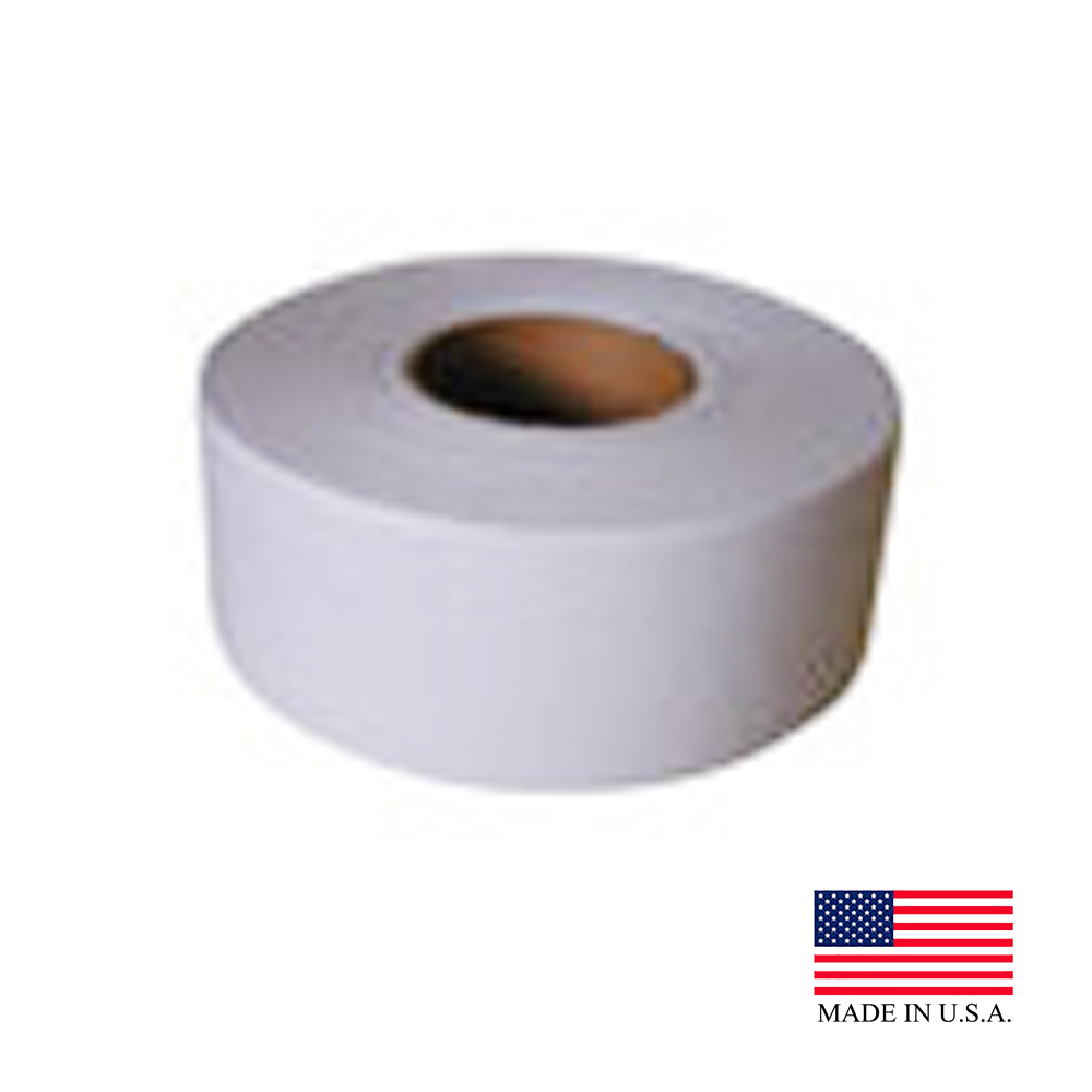 NP-5218 Bathroom Tissue White 2 ply Jumbo Roll 9"x1000' w/Large Core 3.6" 12/cs - NP-5218 2PL 9"1000'JRT TT 3.6C