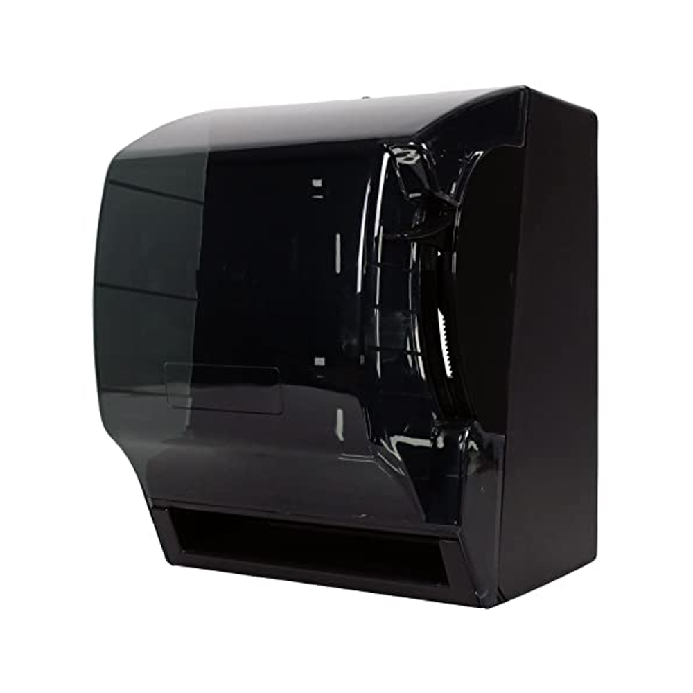 2008 Black Plastic Roll Towel Dispenser 1 ea. - 2008 BLACK ROLL TOWEL DISPENSR