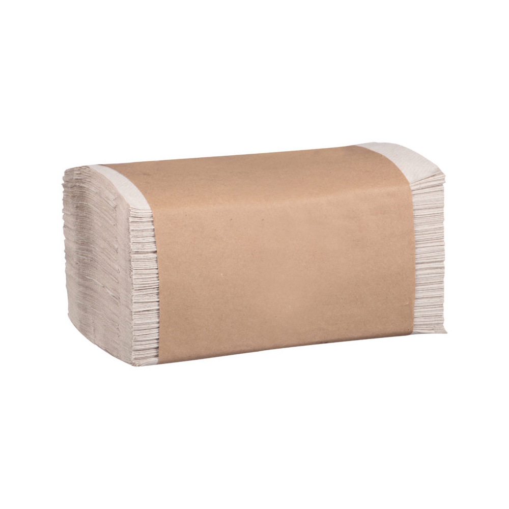 P600N Marcal Pro Natural Single Fold Towel 12/334 cs - P600N MARCAL NAT SNGLFLD TOWEL