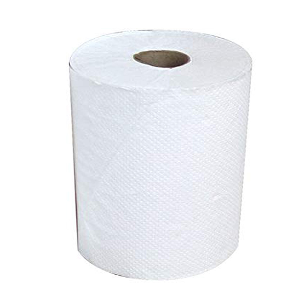 NP-6800EWRP Hard Wound Roll Towel White #800 w/2" Core 6/cs - NP-6800EWRP W 6X800 HWRL TOWEL