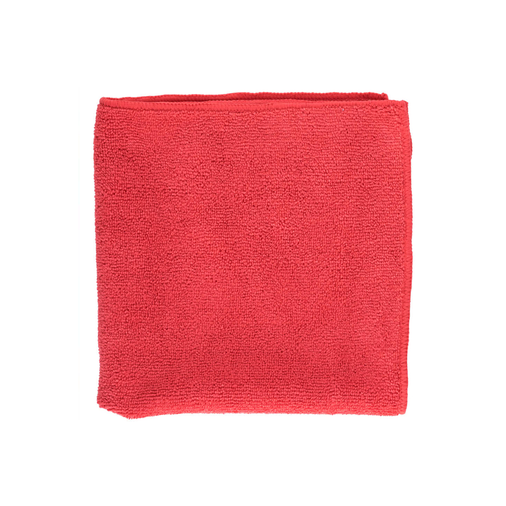 B0072-200 Red 16"x16" Microfiber Cloth 200/cs
