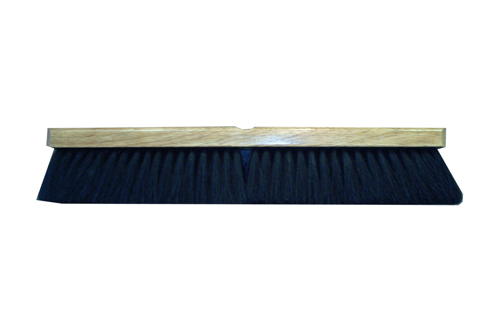 4024/100-24 Black 24" Push Broom 1 ea. - 4024/100-24 24"FLR PUSH BROOM