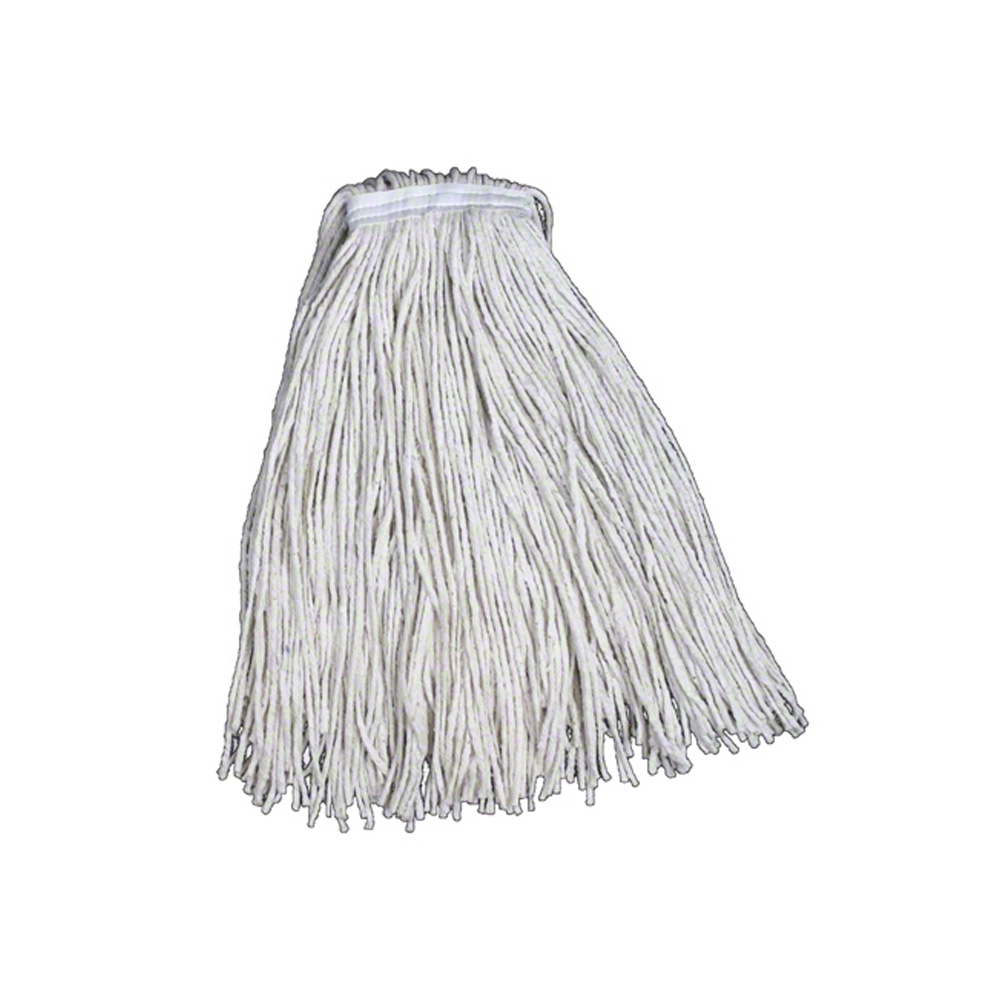 01753008 White 8 oz. Cotton Wet Mop Head 12/cs