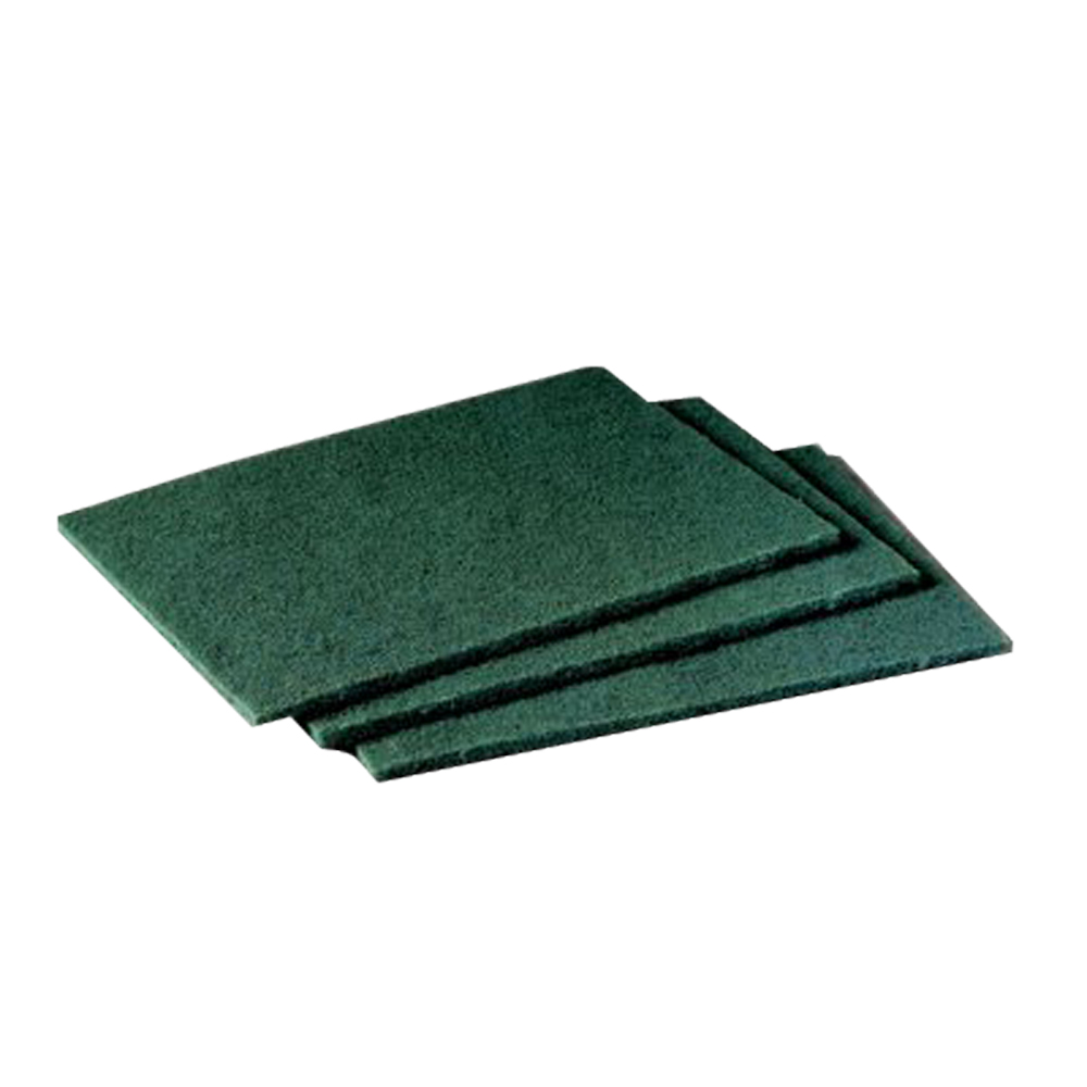 7100053715 Scotch-Brite #96 Green 6"x9" General Purpose Scour Pads 3/20 cs - #96 3M GREEN SCOURING PAD 3/20