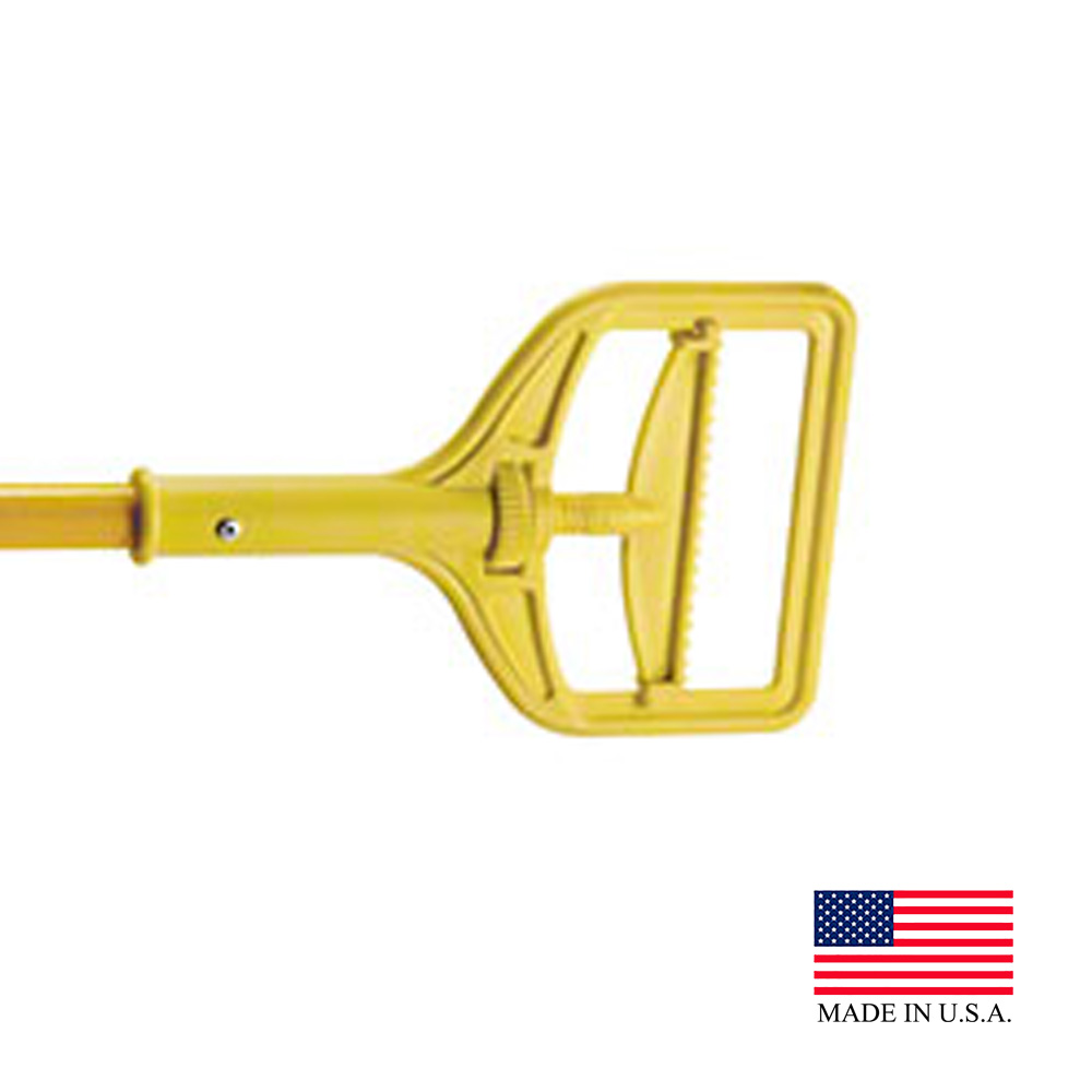 3203 Yellow 60" Fiber Glass Screw Mop Handle  1 ea.