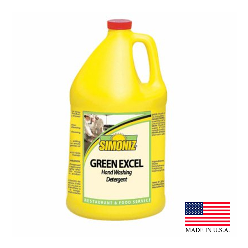 G1378004 Green Excel 1 Gal. Manual Dish Detergent 4/cs - GREEN EXCEL GAL HAND DISHWASH