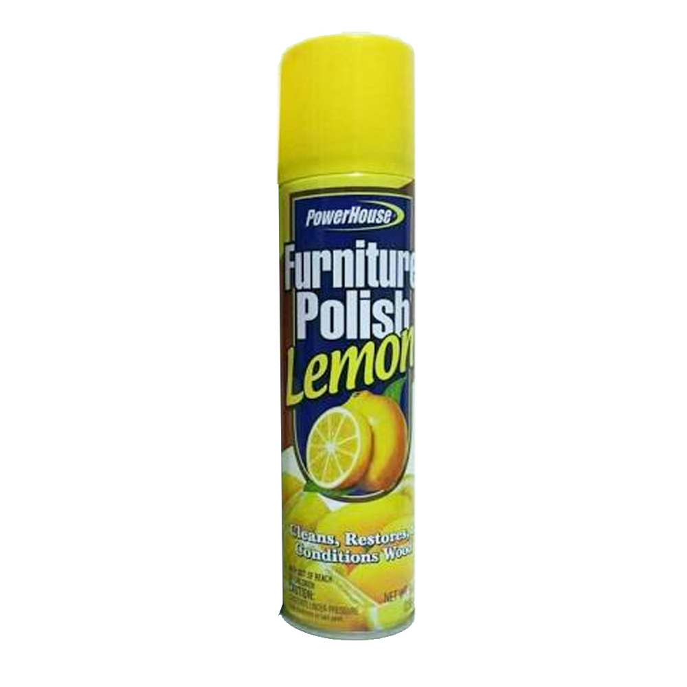 90584-12 PowerHouse 9 oz. Furniture Polish w/Lemon Scent 12/cs