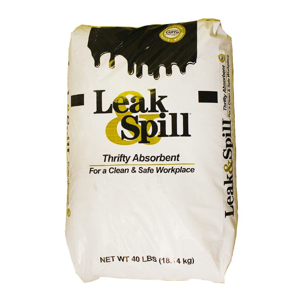 AB-40B/AB201 Leak & Spill 40 lb. Thrifty Oil Absorbent 1 bg. - AB-40B/AB201 40# OIL ABSORBNT