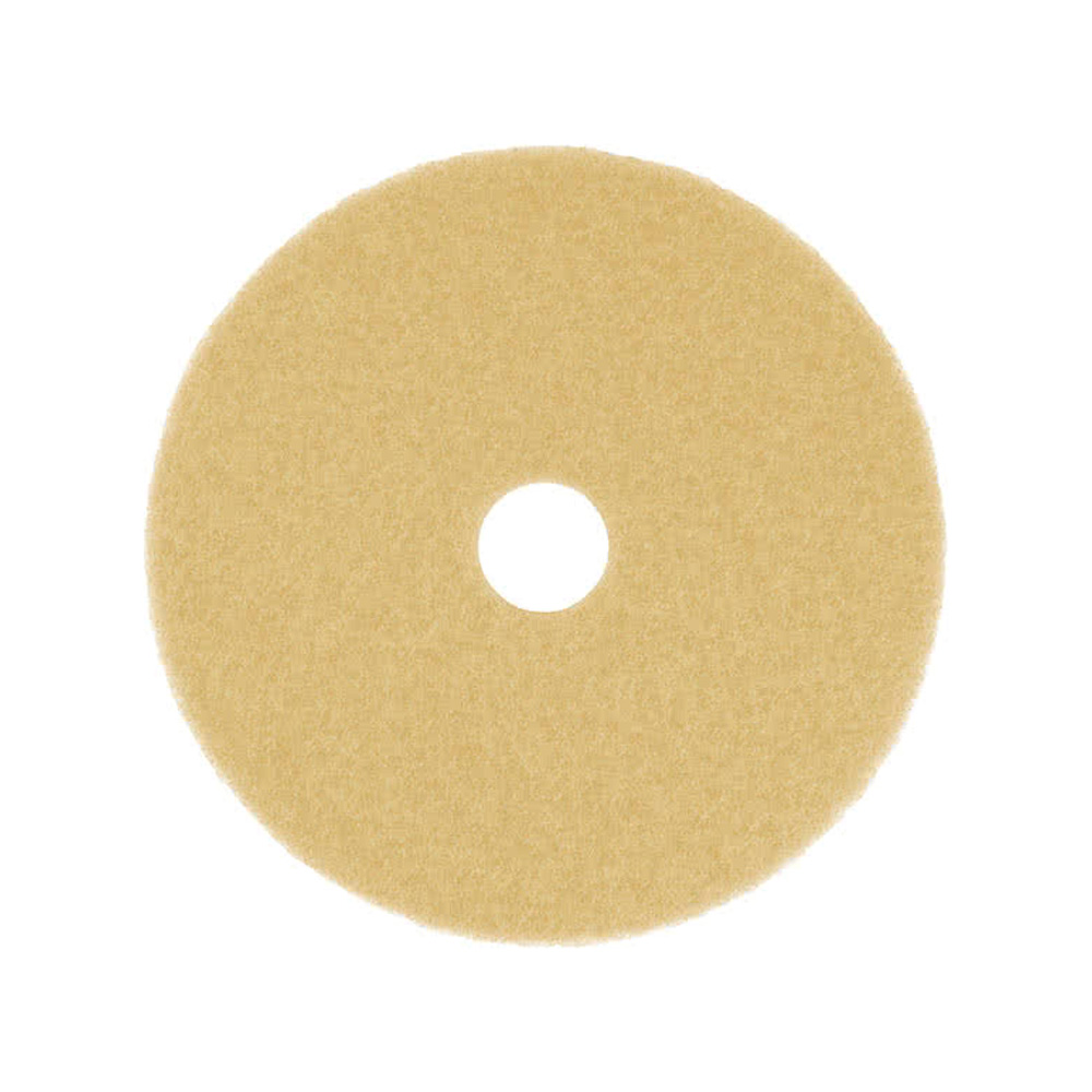 42-20 Scrubble Beige 20" Burnish Floor Pad Natural Blend 5/cs - 42-20 20"BEIGE ULCRT UHSBURNPD