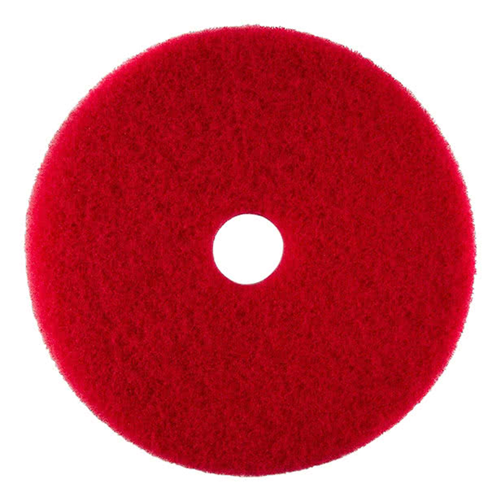 51-20 Scrubble Red 20" Buffing Floor Pad 5/cs - 51-20 20"RED UL CERT BUFF PAD