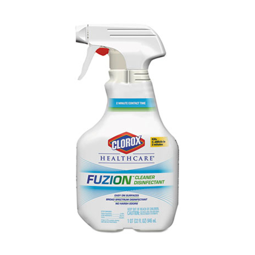 31478 Clorox Healthcare 32 oz. Fuzion Cleaner & Disinfectant 9/cs - 31478  CLORX 32z FUZION DISINF