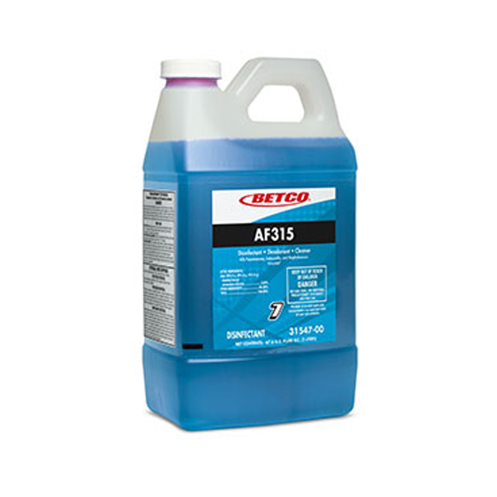 3154700 FastDraw AF315 2 Liter Disinfectant & Deodorizer 4/cs - 3154700 AF315 DISENFECT 2 LTR