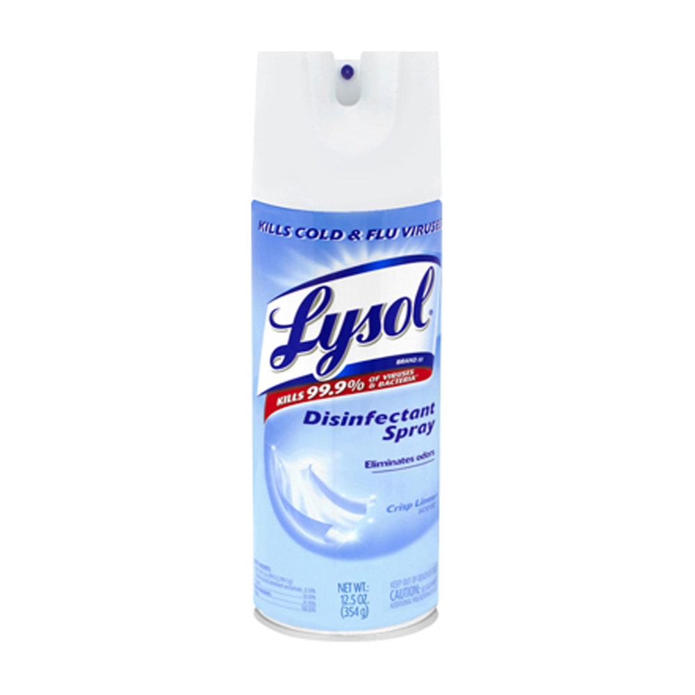 74186 Lysol 12.5 oz. Disinfectant w/Crisp Linen Scent 12/cs