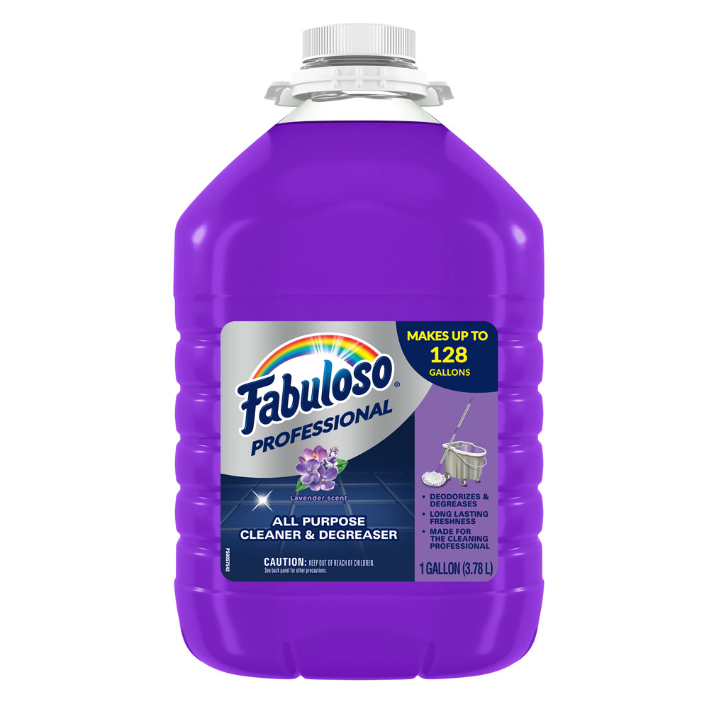 US05253A Fabuloso 1 Gal. All Purpose Cleaner & Degreaser w/ Lavender Scent 4/cs - US05253A FABULOSO GAL CLEANER