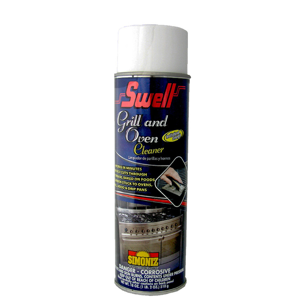S3341006  Swell 18 oz.  Grill & Oven Cleaner 6/cs - SWELL 20z OVEN & GRILL CLNR