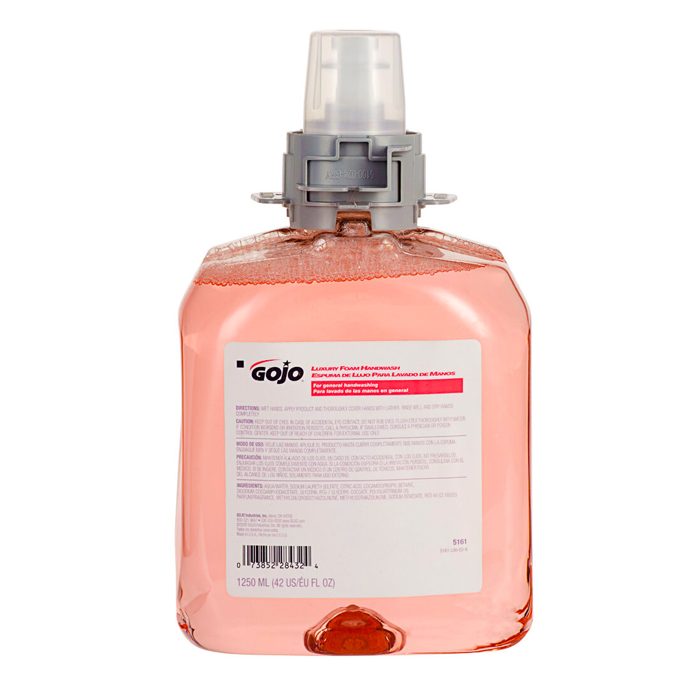 5161-04 1200 ml FMX12 Foaming Handwash w/Cranberry Scent 4/cs - 5161-04 FMX12 LUXRY FM HANDWSH