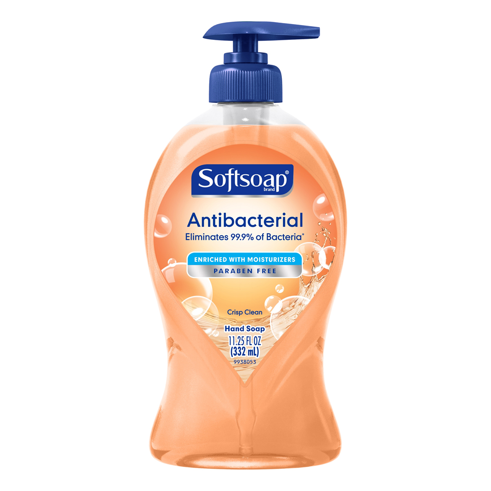 3562A SoftSoap 11.25 oz. Antibacterial Hand Soap w/Crisp Clean Scent  6/cs - 3562A SOFTSOAP 11.25z ANTIBACT