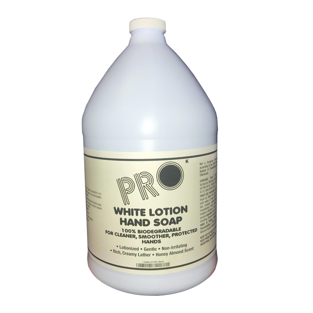 9109HF Pro 1 Gal. Lotion Hand Soap 4/cs - 9109HF GL WHT LOTION HND SOAP