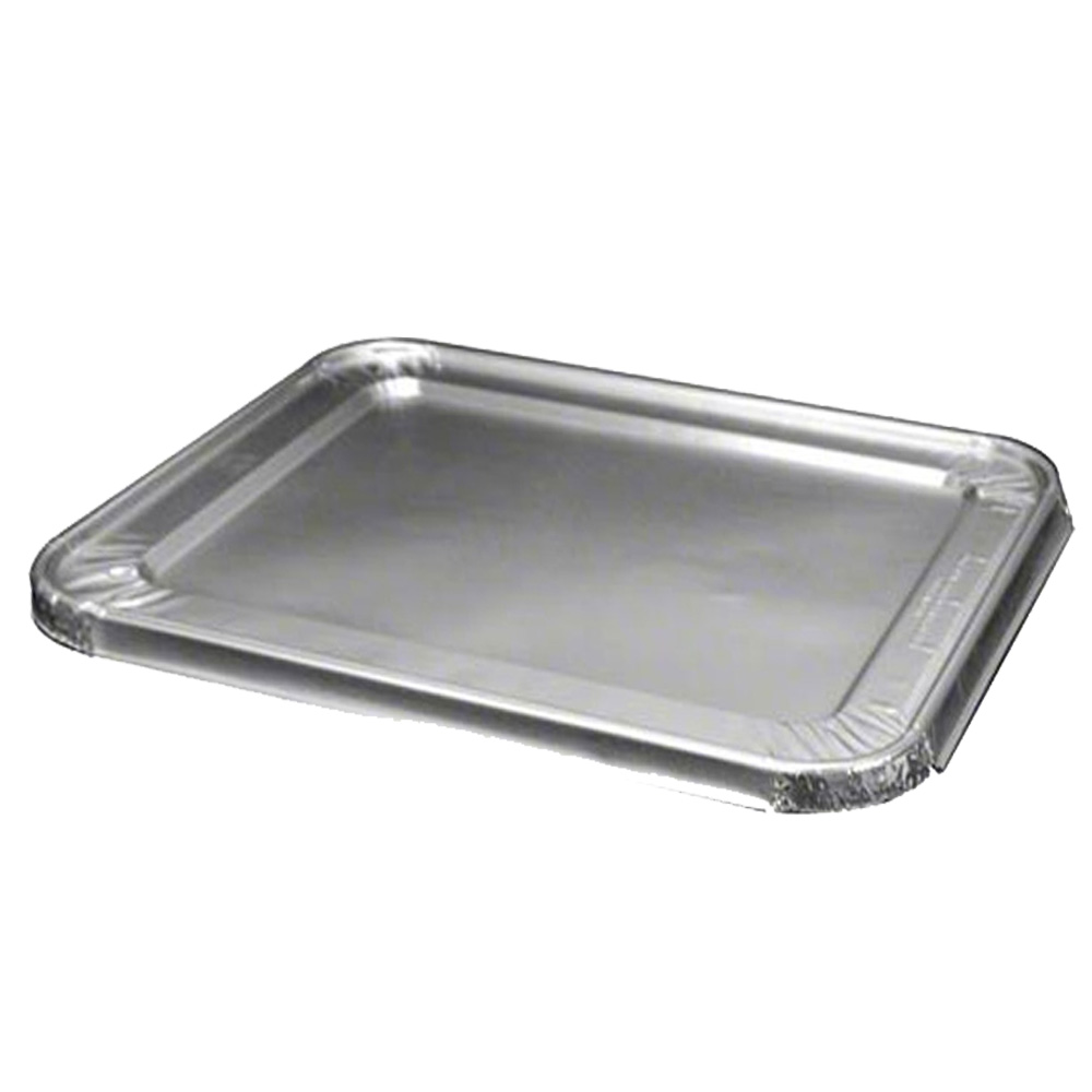 372041 Aluminum Half Size Rectangular Steamtable Lid 100/cs