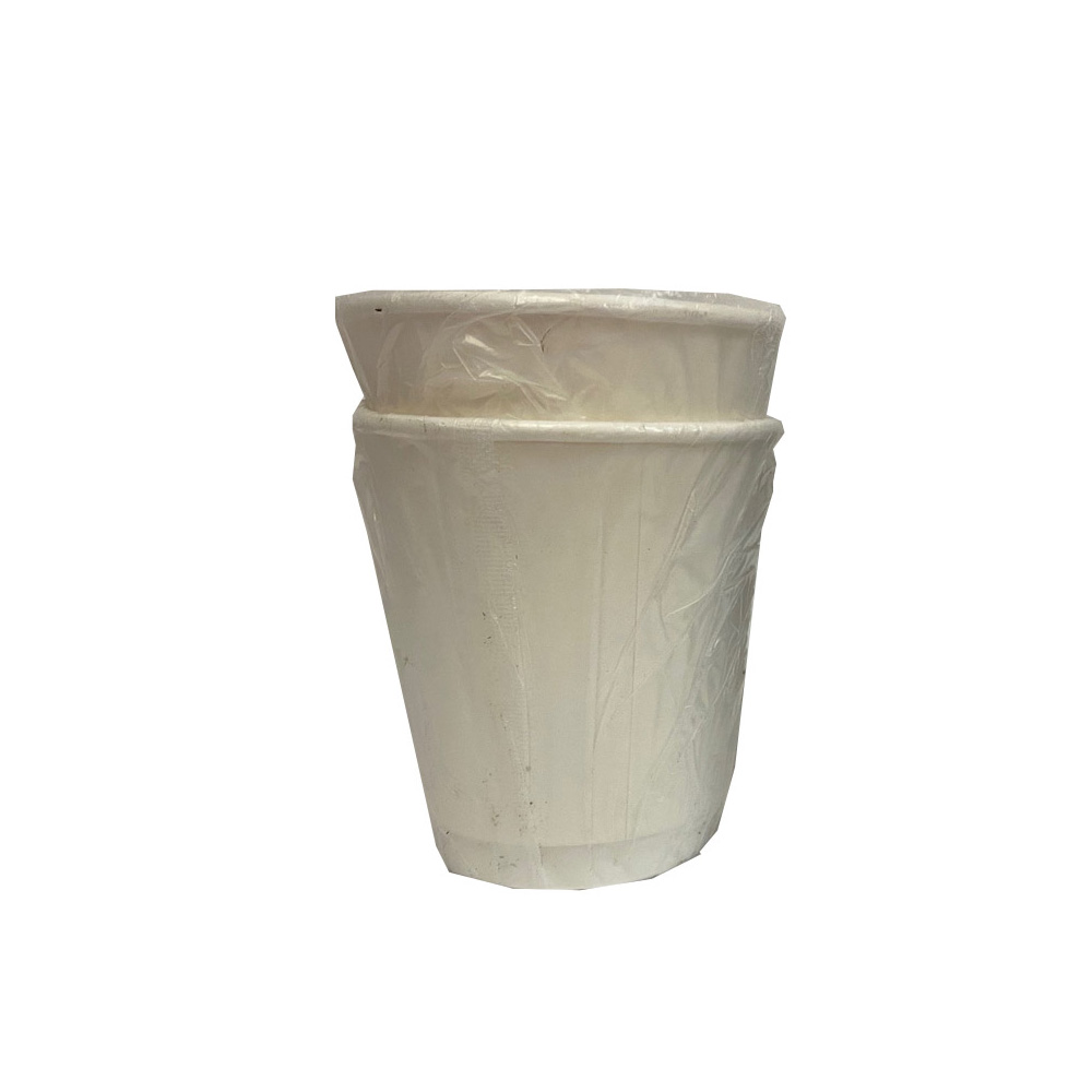 DW1027 Wrapped 10 oz. Double Walled White Hot Cup 500/cs