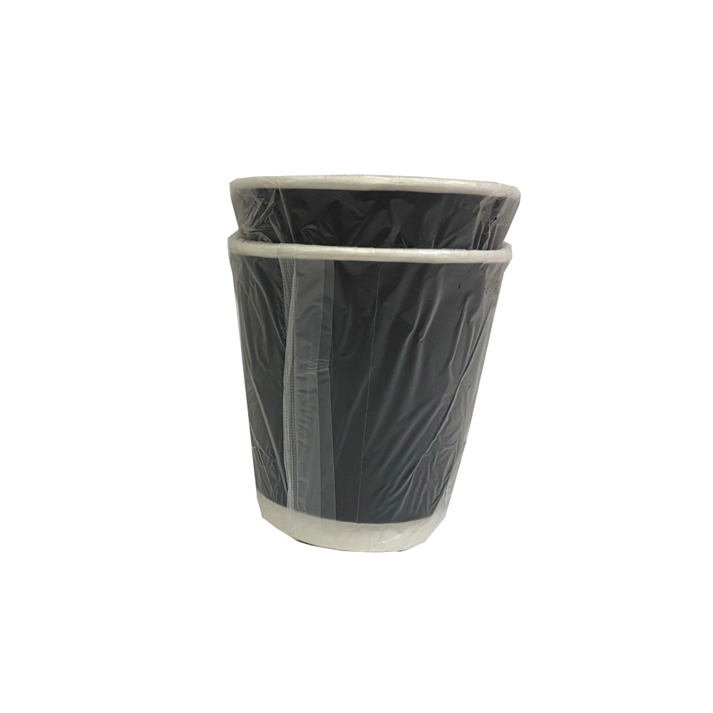 DW1028 Wrapped 10 oz. Double Walled Black Hot Cup 500/cs