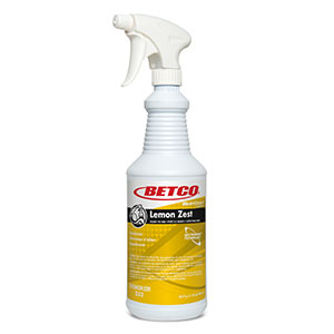 2331200 Best Scent 1 Qt. Lemon Zest Air Freshener Trigger Spray 12/cs - 2331200BESTSCNT LEM RTU DEO QT