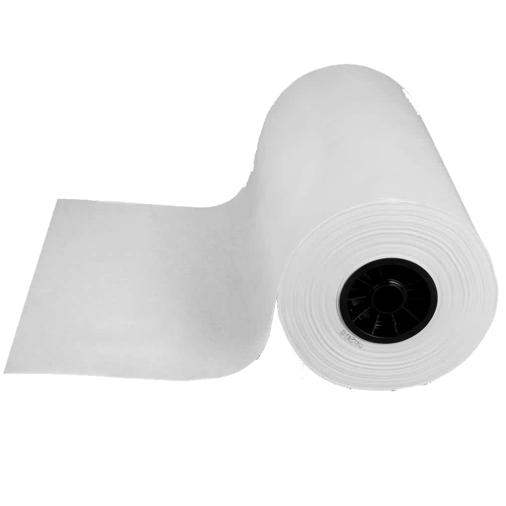 6152002 15"x 1000' White Wet Wax Roll 1 ea. - 6152002 15"X 1000'WET WAX ROLL