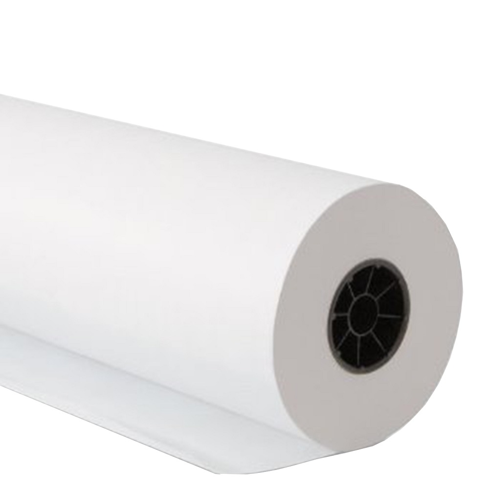 18""WH CONCO 18" White MG Paper Roll 1/roll