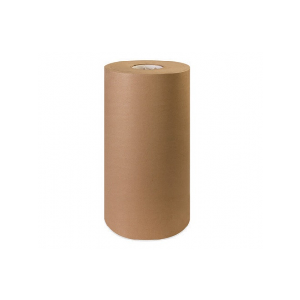 24/40# 24" Kraft 40# Paper Roll 1/roll