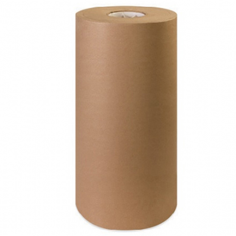 24"/50# 24' Kraft 50# Paper Roll 1/roll