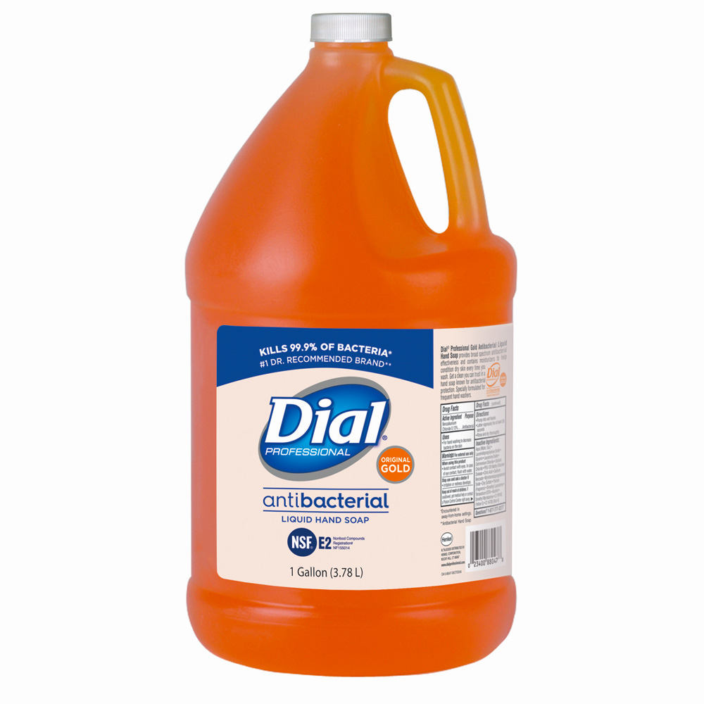 88047 Dial Professional  1 Gal. Antimicrobial Liquid Hand Soap 4/cs - 88047 DIAL GAL ANTI MIC SOAP