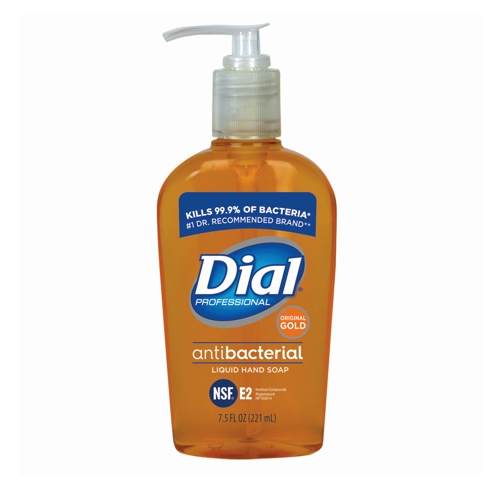 84014 Dial Professional  7.5 oz. Original Antimicrobial Liquid Hand Soap 12/cs - 84014  DIAL 7.5z ANTMC HNDSOAP
