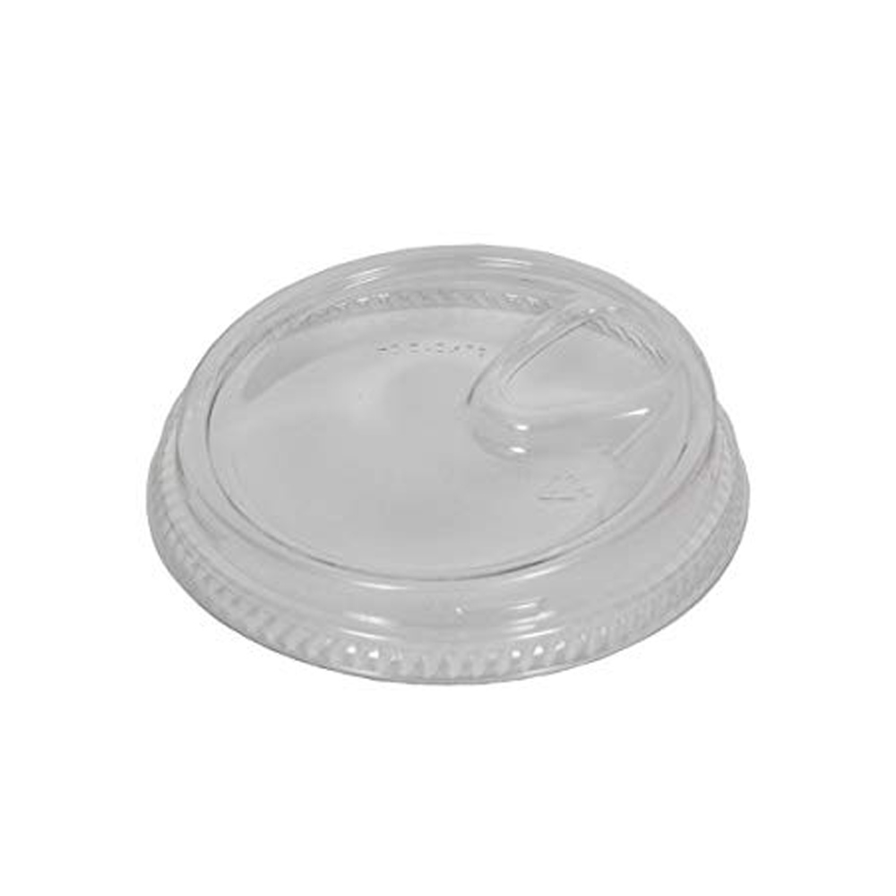 SLKC12/24/9508082 Clear 12-24 oz. PET Sip Thru Lid 10/100 cs - SLKC12/24/9508082 CLSIP THRULD