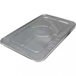 Y112045 Aluminum Full Size Rectangular Steamtable Lid 80/cs - Y112045 ALUM LID FOR 6050