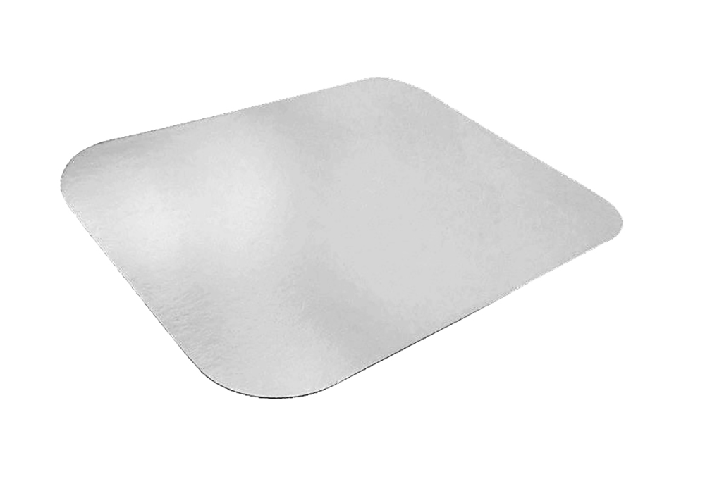 L210MNS Foil Board Lid for 3 Compartment Pan Bulk 500/cs - L210MNS BD LID FOR 3COMP PAN