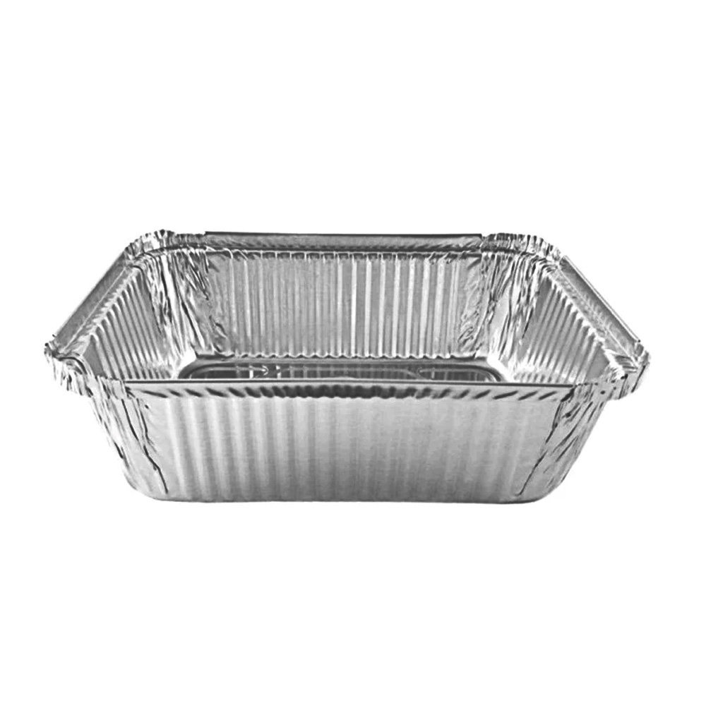 BL500 Aluminum  5 lb. Oblong Pan Bulk 240/cs - BL500 5# OBLONG ALUM PAN